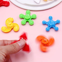 25pcs Mini Finger Spinning Tops Sensory Toy - Educational Christmas Party Favors