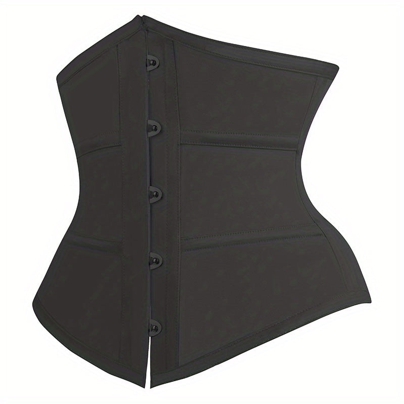 Strapless Corset Bustier Tummy Control Lace Up Body Shaper