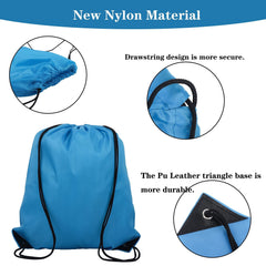 Sport Drawstring Bag Large Capacity Lightweight Water proof Shoulder Bag