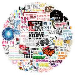 50 Inspirational Quotes Sticker Pack