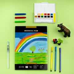 A4 Drawing Paper Pad 50 Sheets x 2 Packs