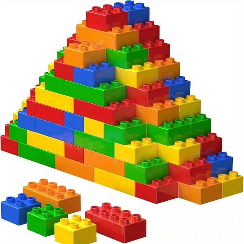 100pc Large Block Construction Toys for Kids, Party Birthday Presents
