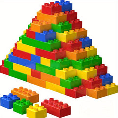 100pc Large Block Construction Toys for Kids, Party Birthday Presents