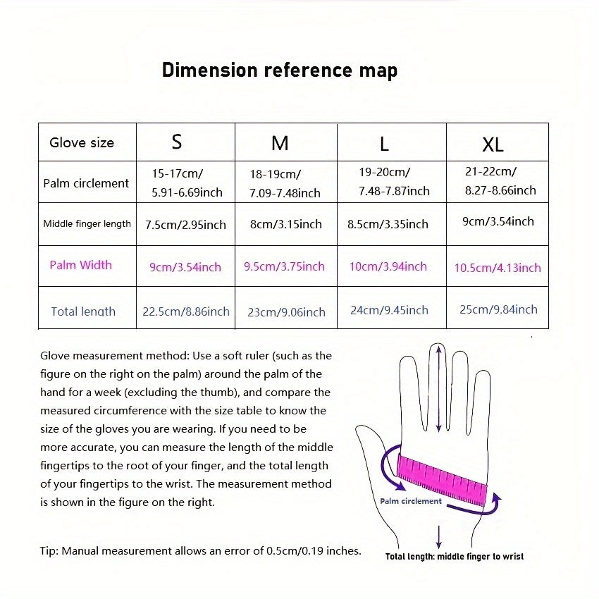 Winter Warm Gloves Waterproof Touch Screen Gloves