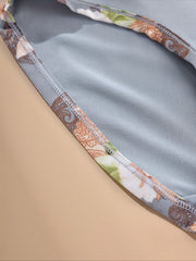 3 Pack Plus Size Panties Set - Floral Print - Medium Stretch Comfort