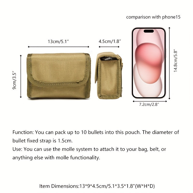 Outdoor Ammo Storage Bag Molle Pouch Accessory Bag Fanny Pack