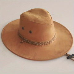 Men's Western Cowboy Hat Summer Sunshade Men's Hat Stage Knight Hat