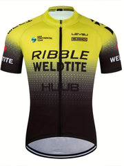 Men's Cycling Jersey, Moisture Wicking, Pockets