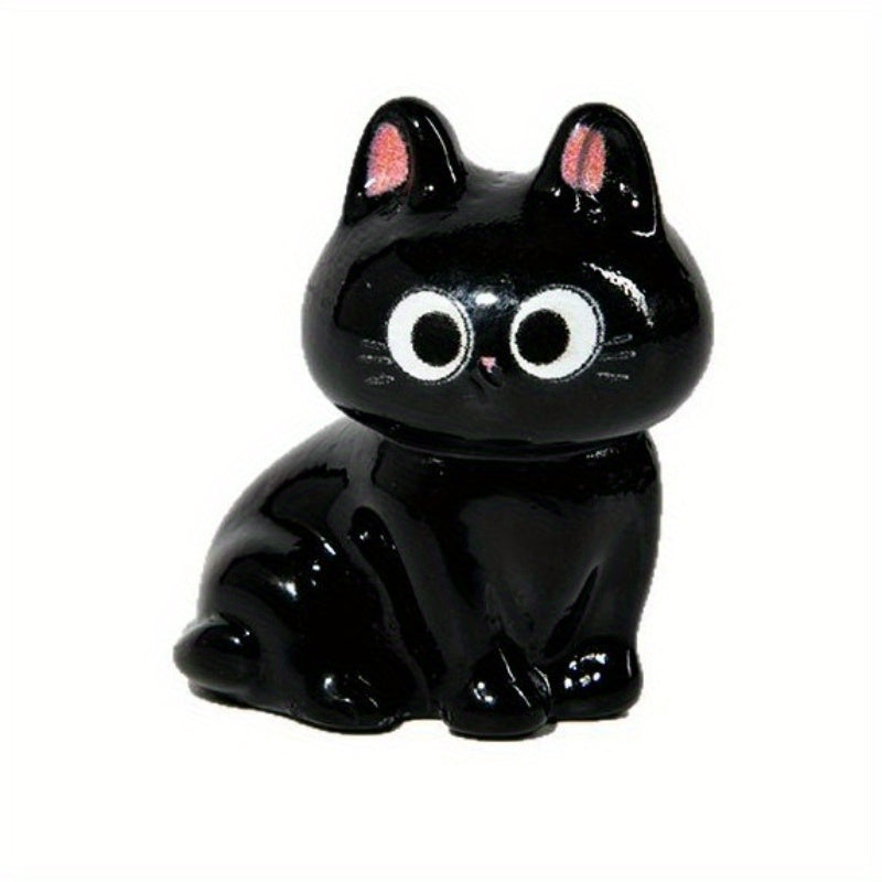 Resin Kitten Desktop Accessories for Car Decor