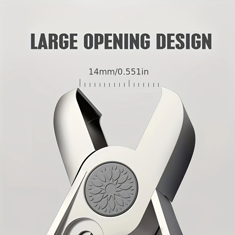 Lilixcel Stainless Steel Nail Clippers for Ingrown Nails and Onychomycosis