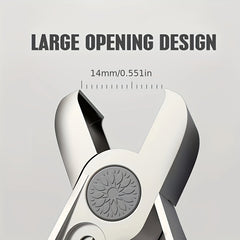 Lilixcel Stainless Steel Nail Clippers for Ingrown Nails and Onychomycosis