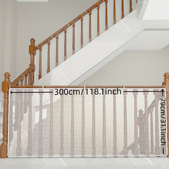 3m Thick Staircase Safety Net Balcony Protection Children Cat Fall Proof
