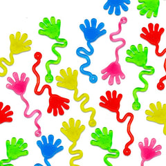 Colorful Sticky Hands Wall Sticking Palm Toys - Perfect for Family Interaction