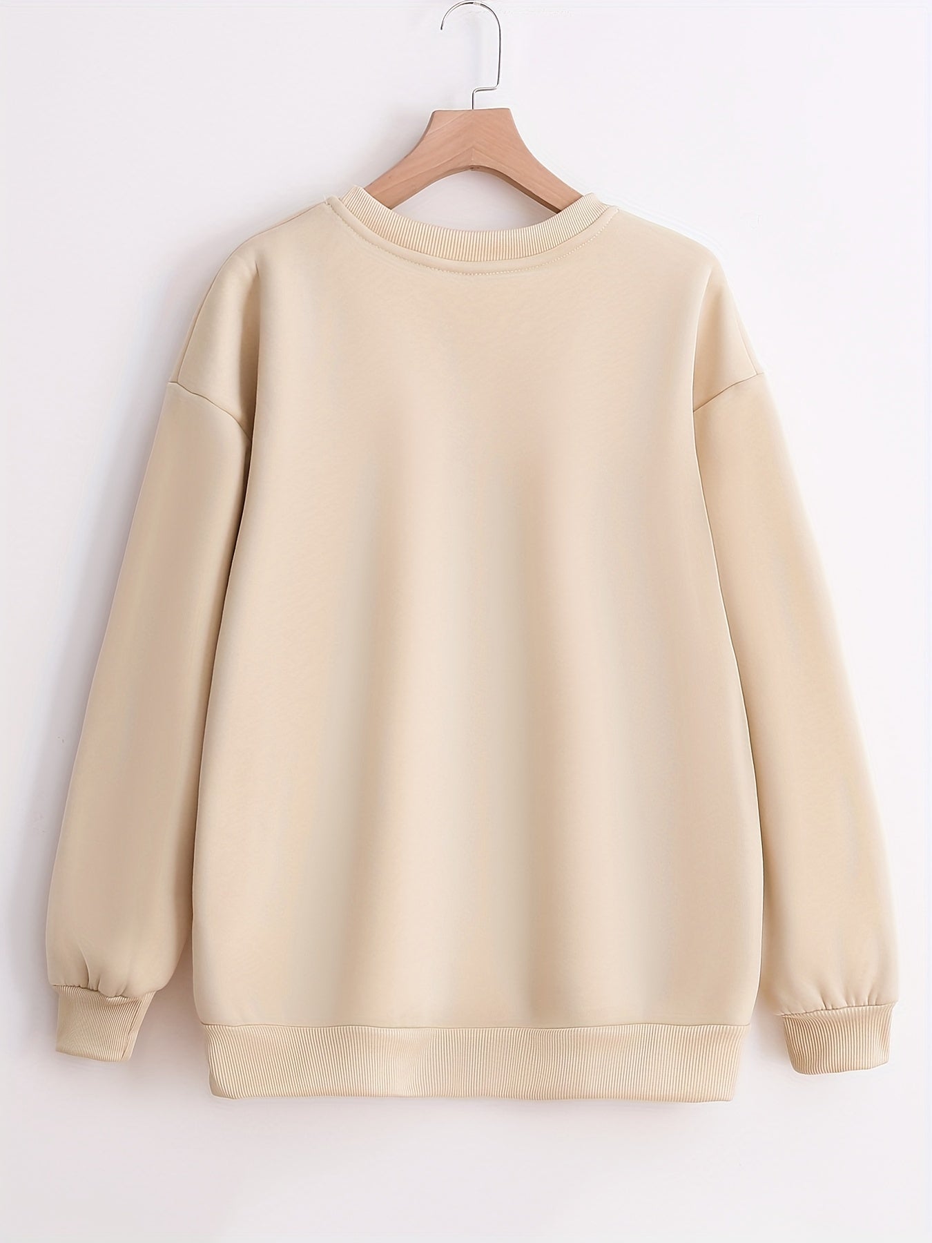 Women's Round Neck Active Sweatshirt Casual Sports Sweatshirts