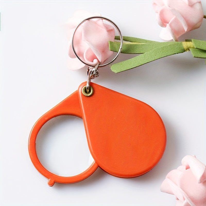 Portable Folding Magnifying Glass High Definition Magnification Pendant