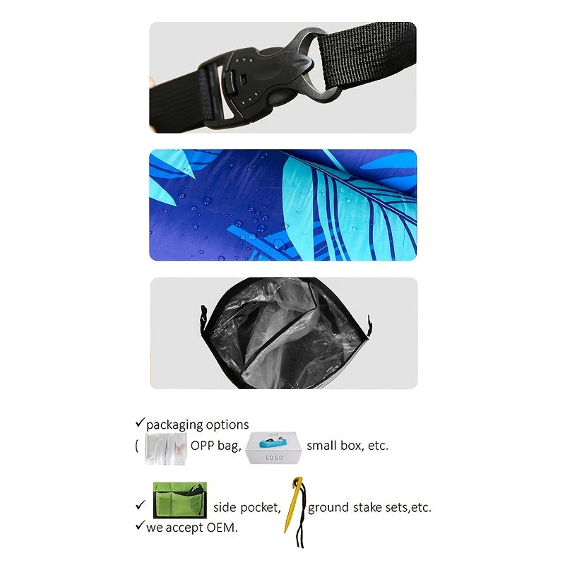 Portable Inflatable Water Hammock Floating Bed for Outdoor Camping