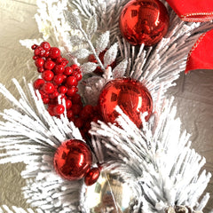Christmas Wreath Door Hanger Holiday Decoration