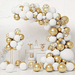 104pcs Golden Balloons Garland Arch Kit For Party Decoration