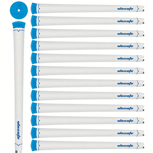13pcs Anti Slip Rubber Golf Irons Grips Soft Lightweight