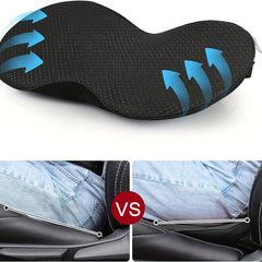 Memory Foam Car Lower Back Support Pad Lumbar Pillow for Back Relief