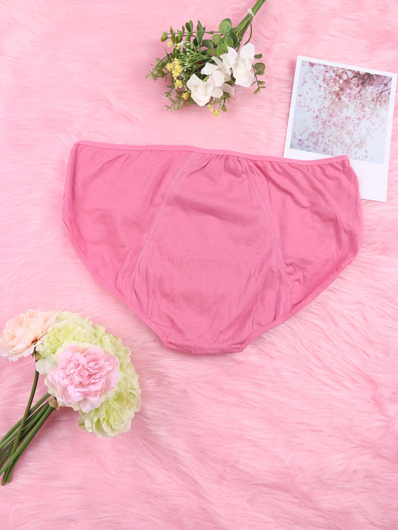 6 Pack Women's Plus Size Seamless High Waist Panties