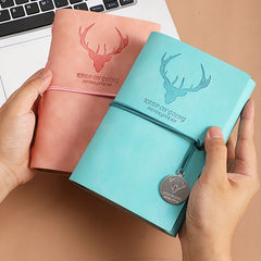 A6 Loose Leaf Journal Book 80 Sheets Removable Notebook