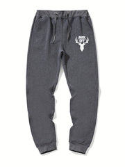 Men's Drawstring Sweatpants Pocket Casual Jogger Pants