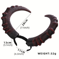 Girls Halloween Devil Horn Headband Masquerade Party Prop