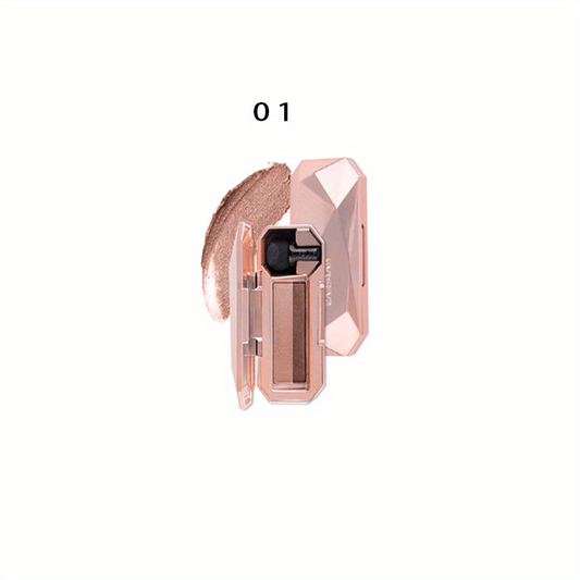 Carslan Magic Diamond Pearly Eyeshadow Palette with Sponge and Mirror