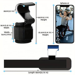 2pcs Wristband Hooks for Fitness Weightlifting Pull Up