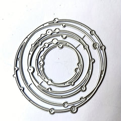 Round Ring Pattern Die Cuts Metal Die for Scrapbook DIY Craft Paper