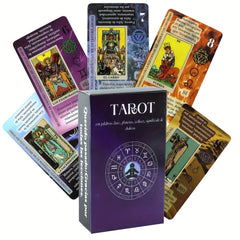 Tarot Cards in Spanish 78pcs Future Fate Indicator Board Game