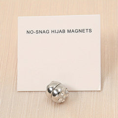 Rhinestone Turban Magnet Buckle Hijab Magnetic Pins Scarf Accessories