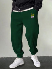 Men's Cartoon Graphic Sweatpants Loose Joggers