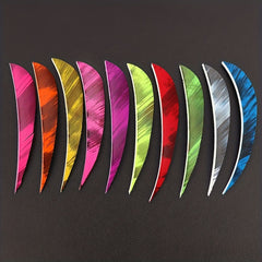 50pcs Turkey Feathers Fletchings 10 12 7 Cm Archery Arrow Feathers