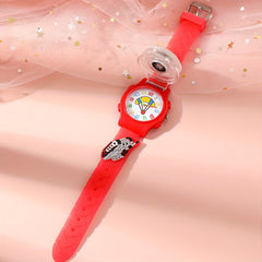 Red LED Fidget Spinner Watch for Kids