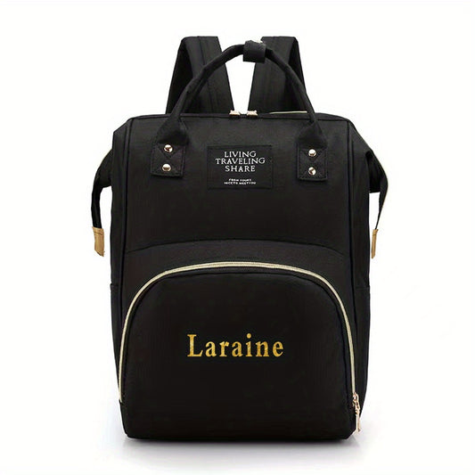 Mommy Backpack Oxford Cloth Diaper Bag Large Capacity Bottle Nursing Pouch