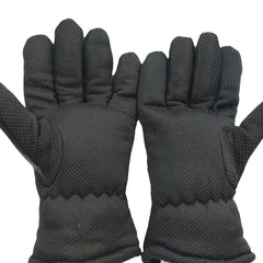 Men's Winter Warm Leather Gloves Touch Screen Thickened And Velvet Outdoor