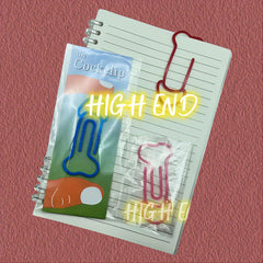 Colorful Plastic Bookmark Paper Clip