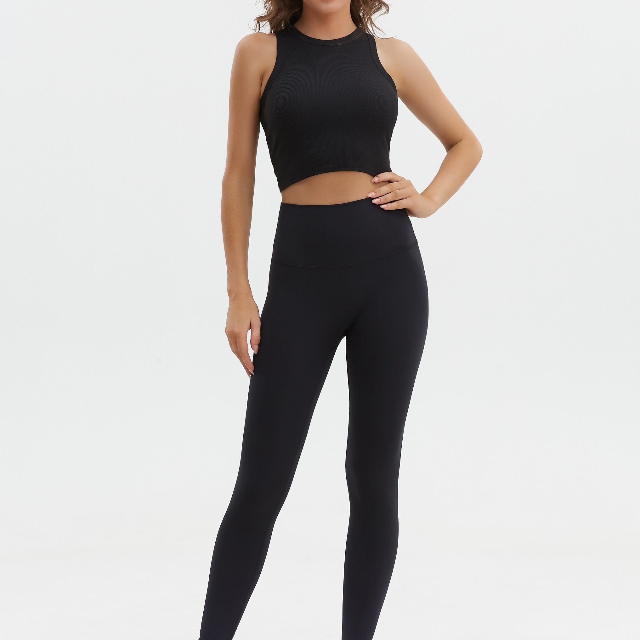High Waist Yoga Sports Leggings Hip Lifting Tight Pants