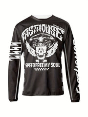 Men's Fasthouse Cycling Jersey Quick Dry & Long Sleeves