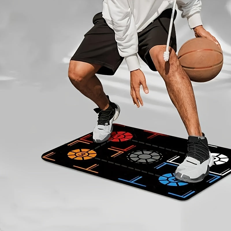 Basketball Footstep Training Mat Silent Non Slip System