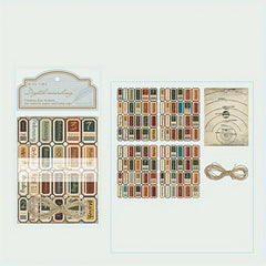 Yellowed Paper Series Retro Stickers Bundle