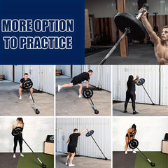 Landmine Barbell Attachment 2inch Bars Press Row Squats