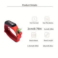 Mini Fruit Digital Sport Watch Bracelet - Gym Fit