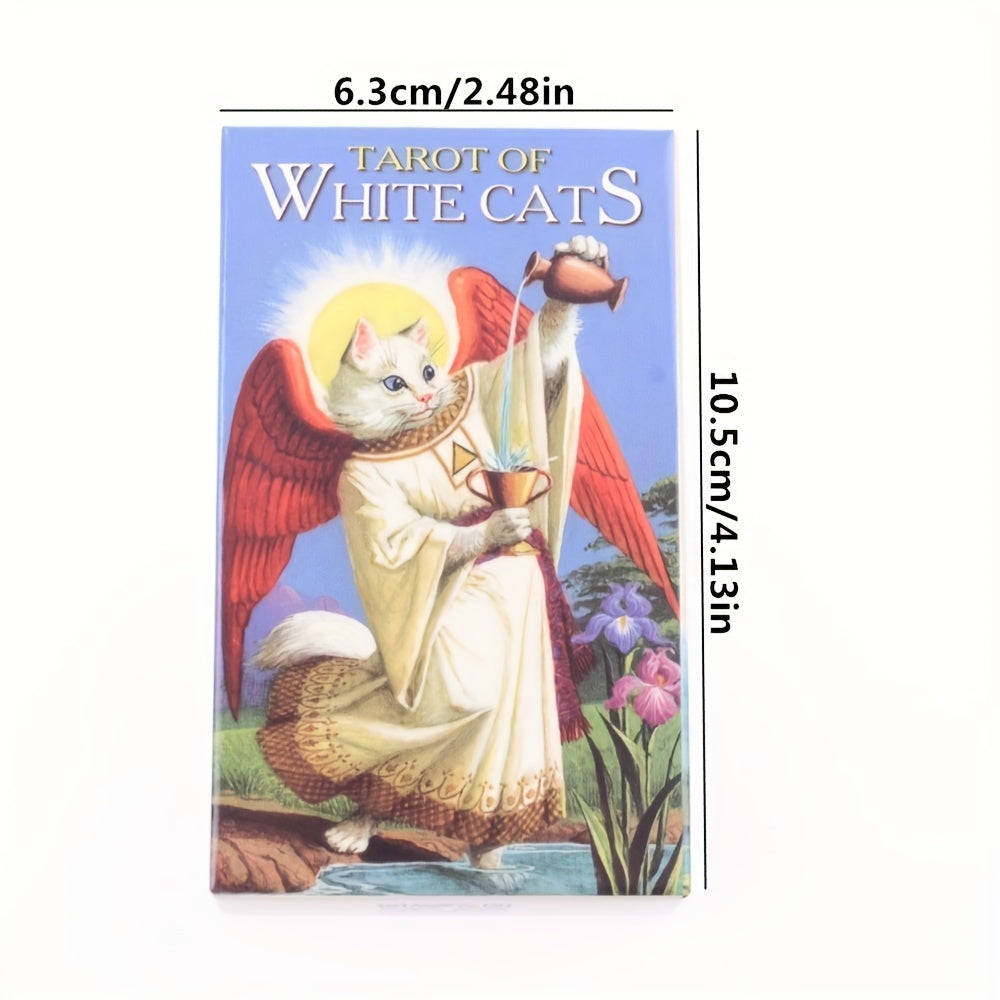 Tarot Of The Cats Fate Tarot Deck Board Games Toy