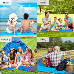 Waterproof Sandproof Beach Blanket Portable Mat for Travel Camping