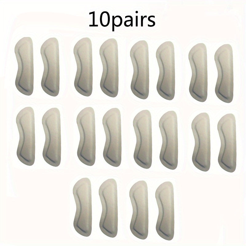 10pairs Heel Anti-wear Pads for Pain Relief