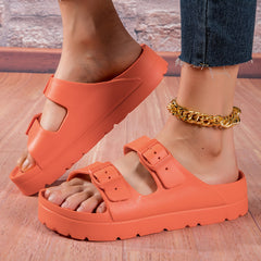 Women's Thick Sole Sports Sandals Wear Resistant Non Slip Slides