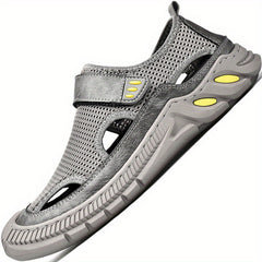 Men's Closed Toe Sandals Breathable Non Slip Beach Shoes